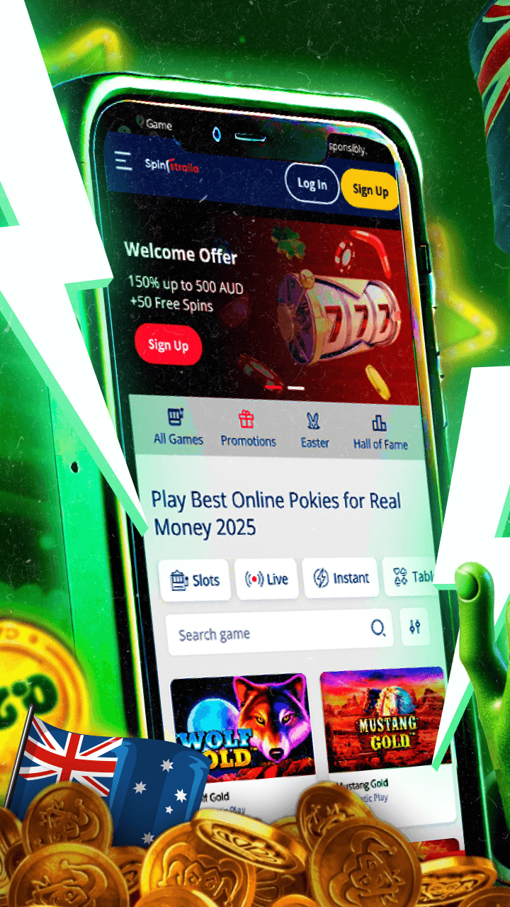 Spinstralia Casino Screenshot